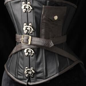 Dracula clothing steampunk corset size 26